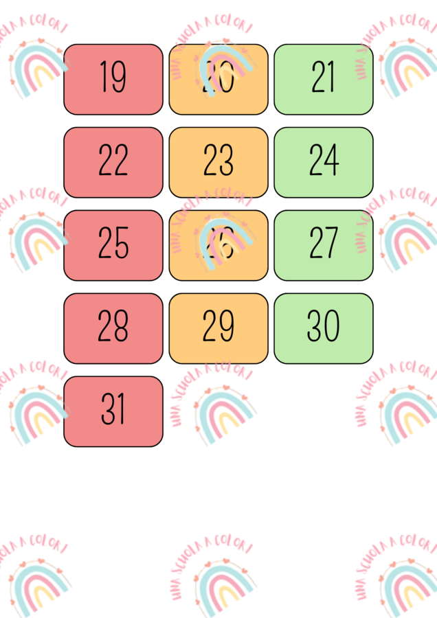 Calendario di Classe – PDF stampabile (2025-2030)