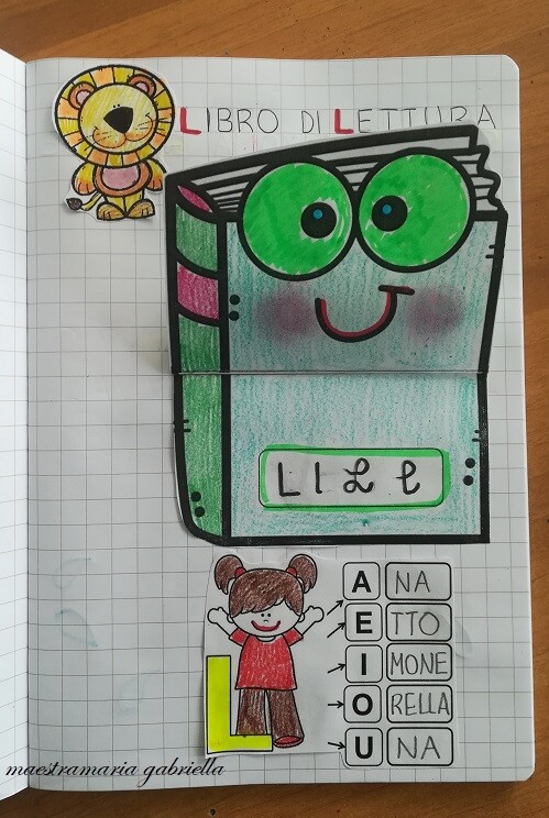 Lettera L di Libro
