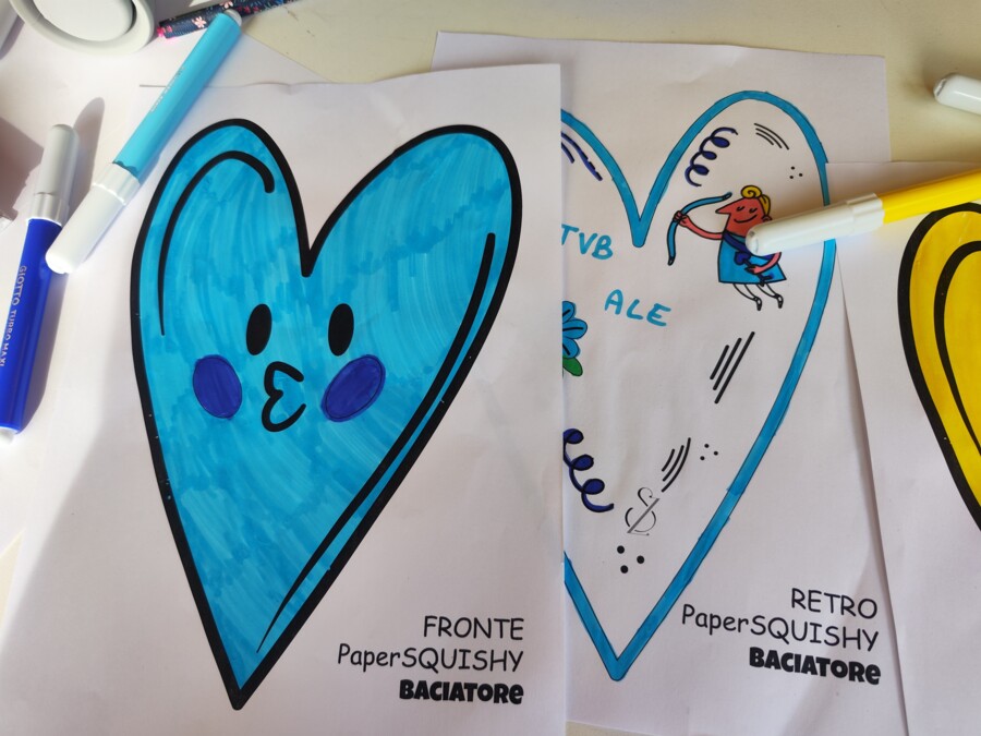 PaperSquishy salvacarta CUORE