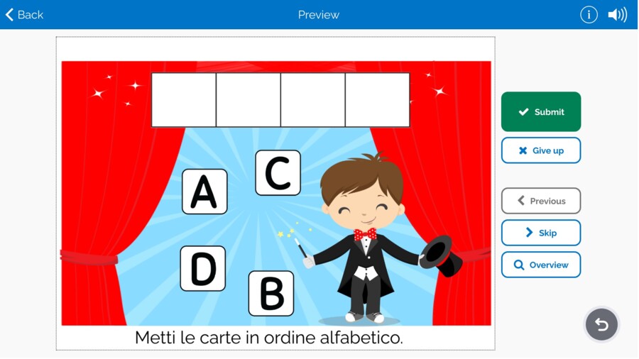 L'ordine alfabetico