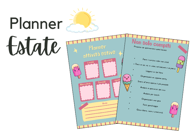Planner attività estive