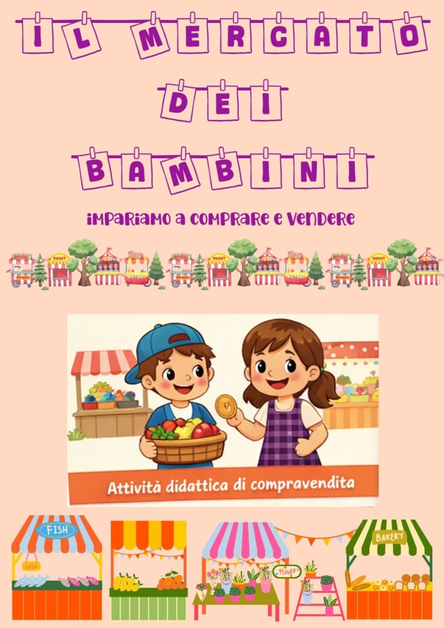 💰 Il Mercato dei Bambini – Gioco Educativo Interattivo! 🛒