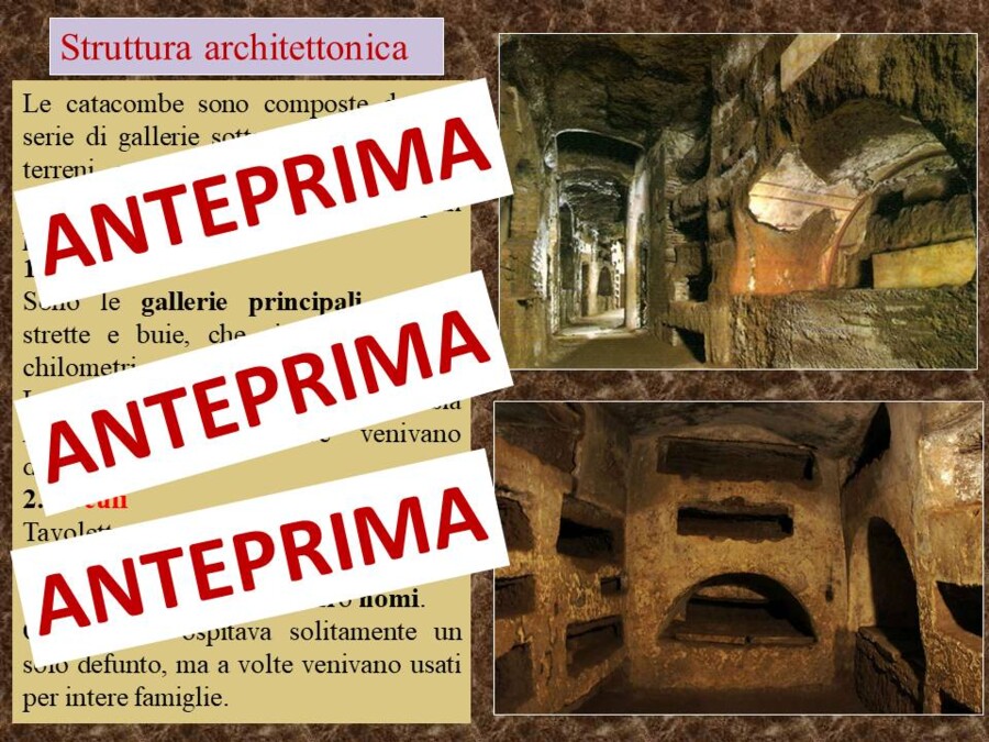 LE CATACOMBE PALEOCRISTIANE