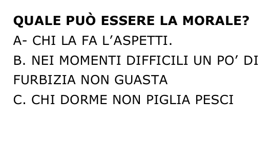 Favola: "L'alito del leone". Attività di lettura e comprensione.