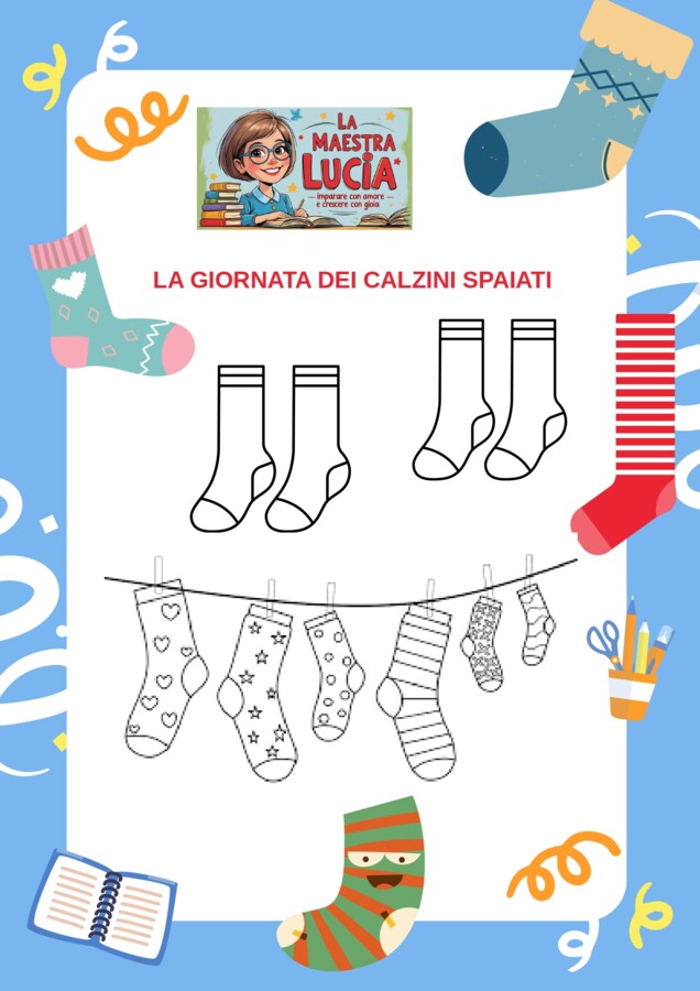 giornata dei calzini spaiati