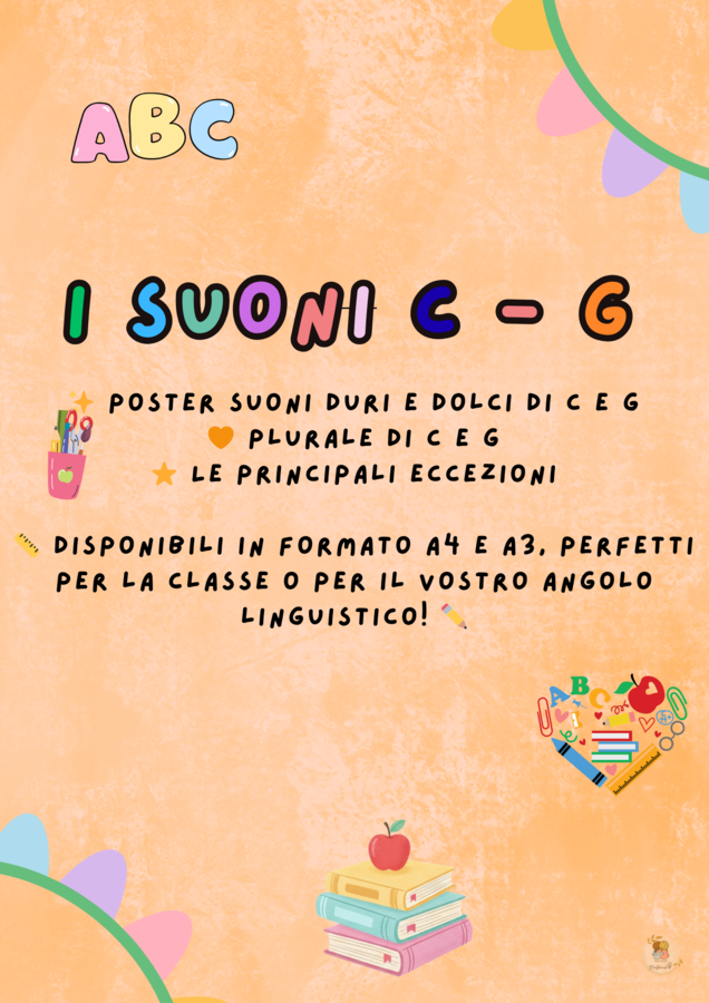 Poster suoni C - G