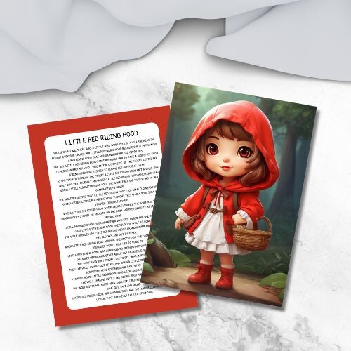 Little red riding hood - storia in inglese