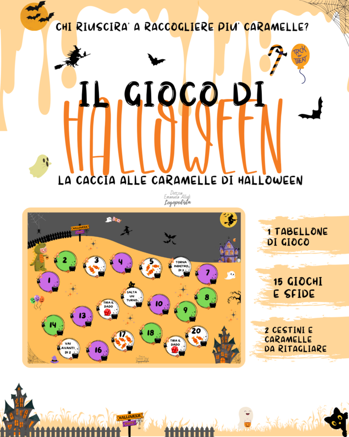 Il gioco di HALLOWEEN - La caccia alle caramelle