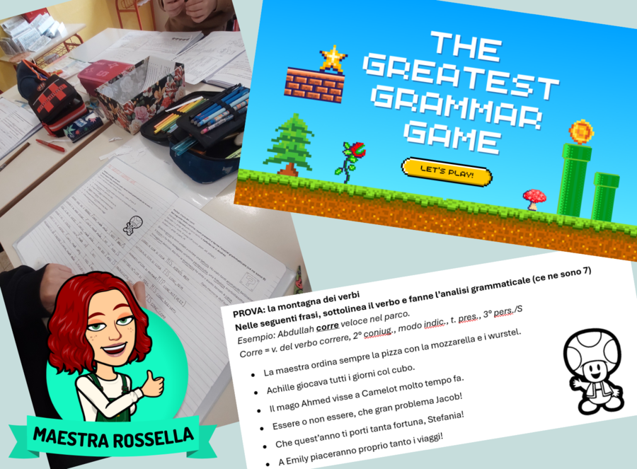 ANALISI GRAMMATICALE CON LA GAMIFICATION 🌟