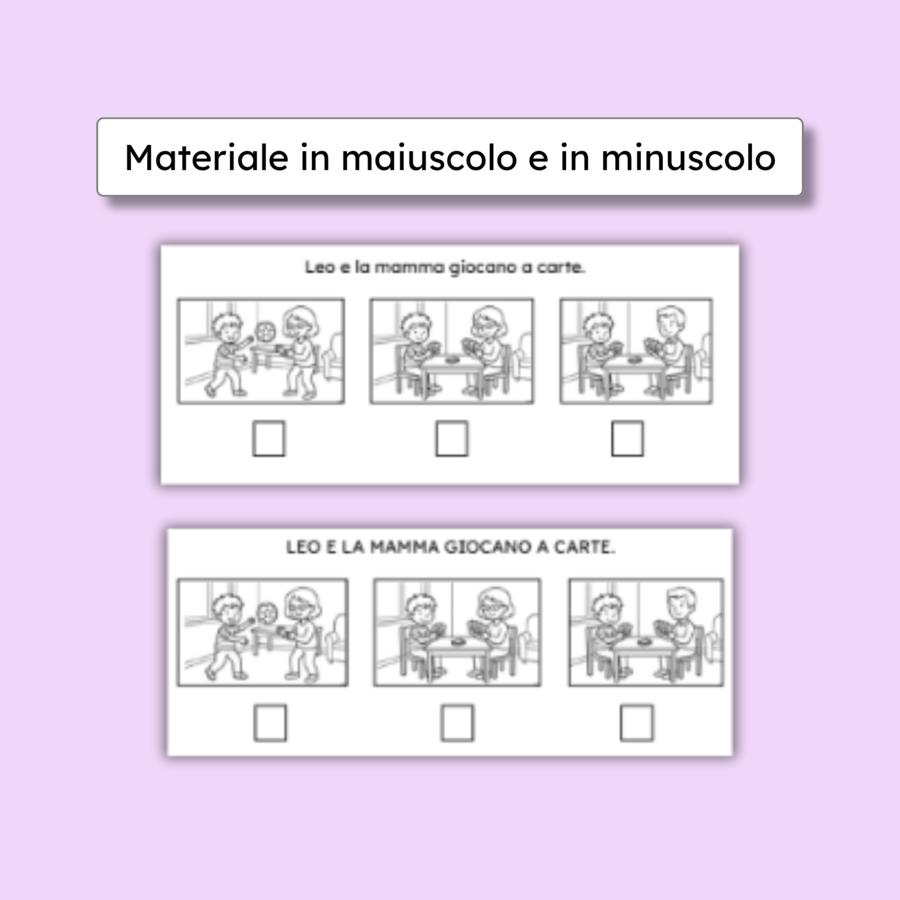 Missione Comprensione Mod.1 - Analisi visiva e attenzione con mediazione cognitiva