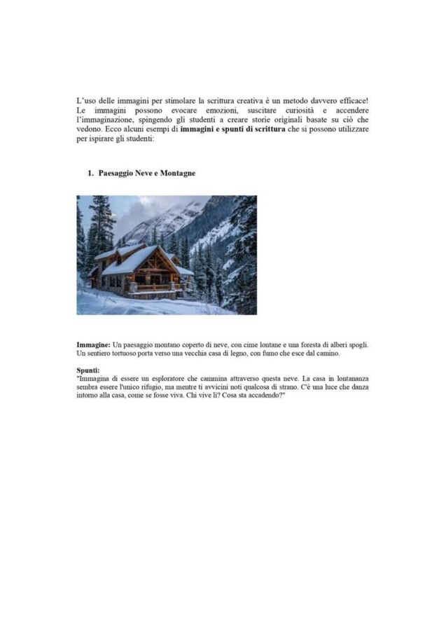LABORATORIO DI SCRITTURA CREATIIVA