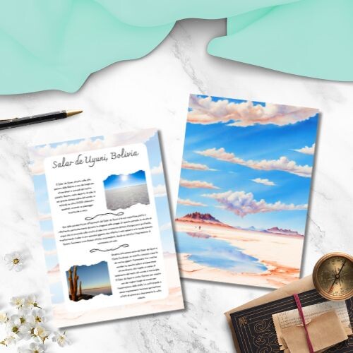 Salar de Uyuni - Lettura e scrittura