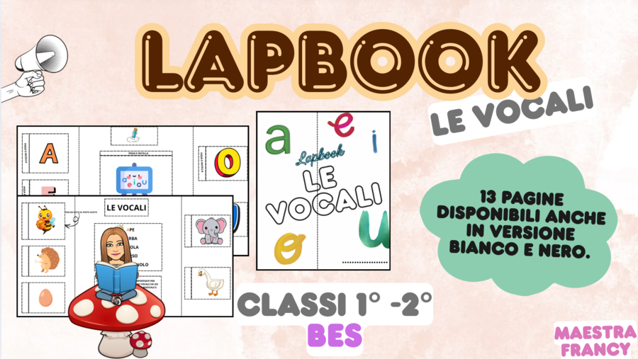 LE VOCALI LAPBOOK