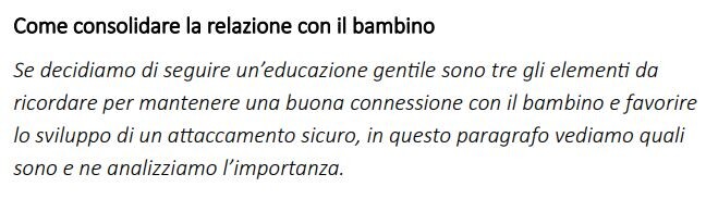EDUCAZIONE RISPETTOSA