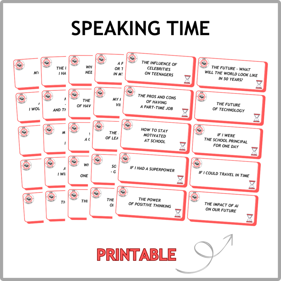 Speaking - 50 topics