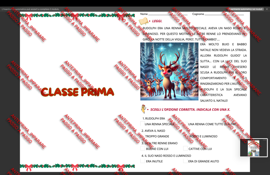 Racconti e attività sul Natale - dalla prima alla quinta elementare