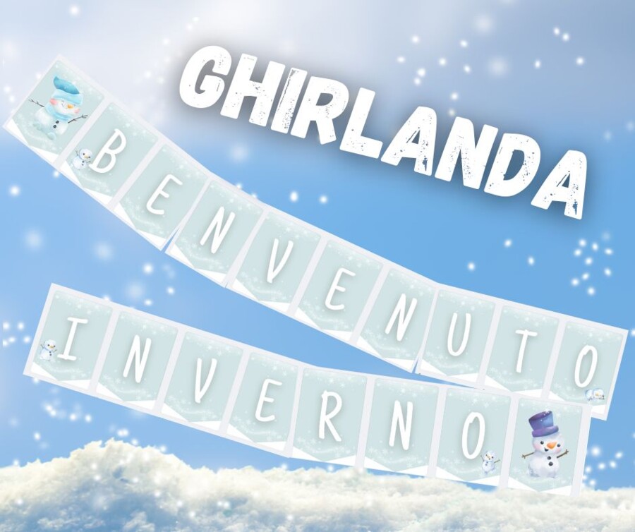 ghirlanda BENVENUTO INVERNO