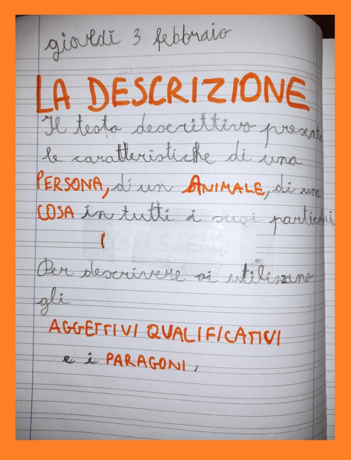 QUADERNO DEI TESTI per la classe 3^