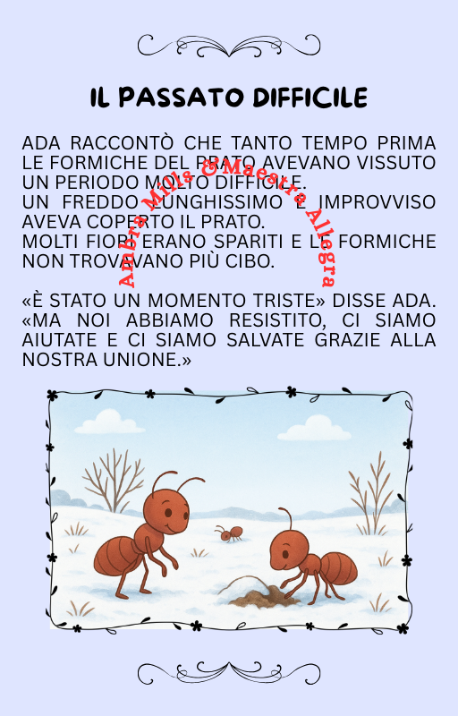 La Formica e il Seme del Ricordo