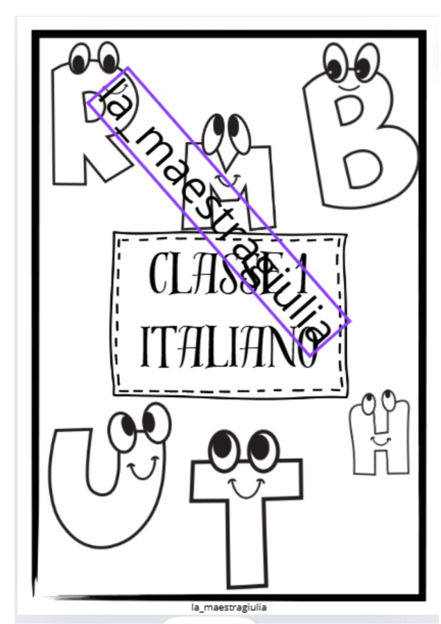 Copertine classe 1 scuola primaria