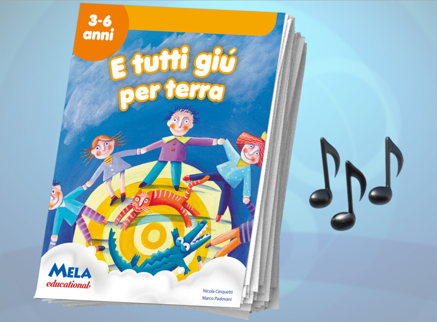 E tutti giù per terra - libro con canzoni