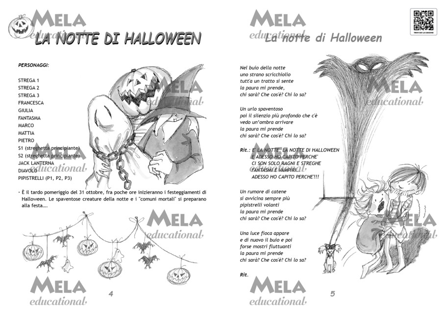La notte di Halloween - libro con canzone