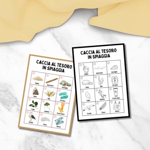 Caccia al tesoro in spiaggia pdf