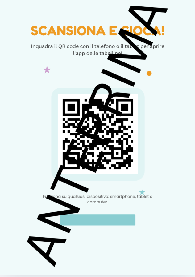 App apprendimento e ripasso tabelline