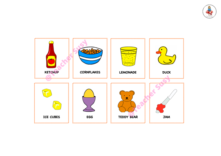LAPBOOK "Ketchup on your cornflakes"