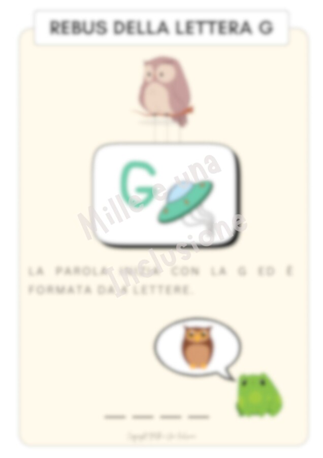 I rebus di Madama di Gufetta