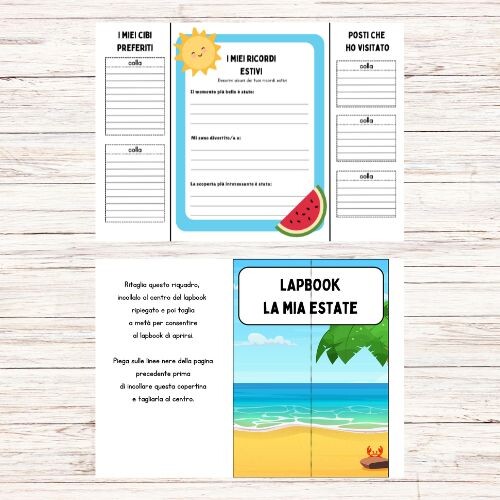 Lapbook "La mia estate"