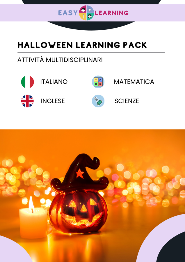 Halloween Learning Pack – Italiano, Inglese, Matematica