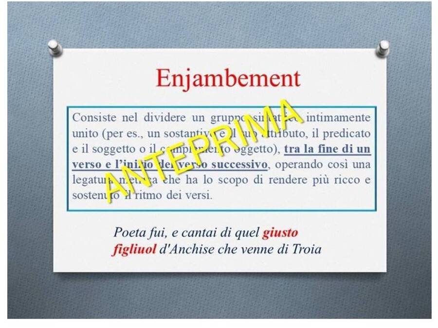 Il test poetico e le figure retoriche