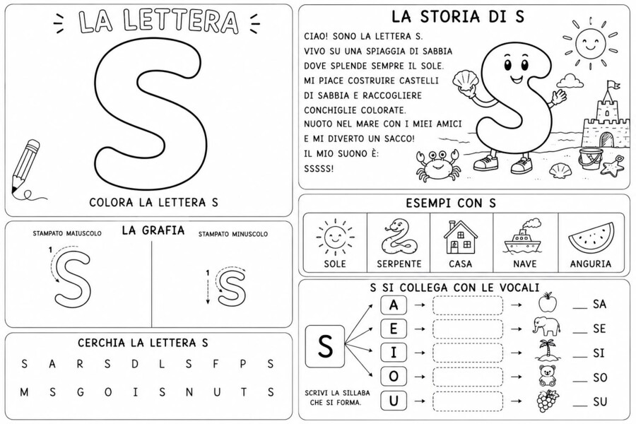 Alfabeto / Lettere - classe prima