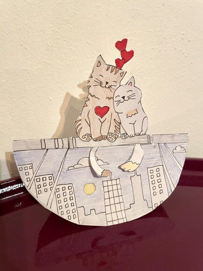 San Valentino: gatti innamorati
