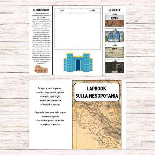 Lapbook Mesopotamia da stampare