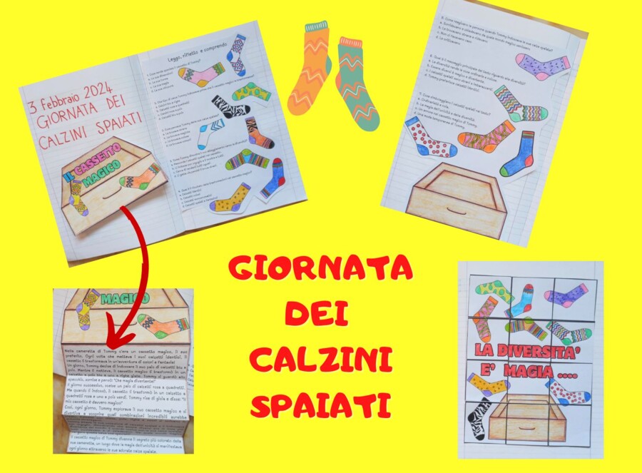 GIORNATA DEI CALZINI SPAIATI