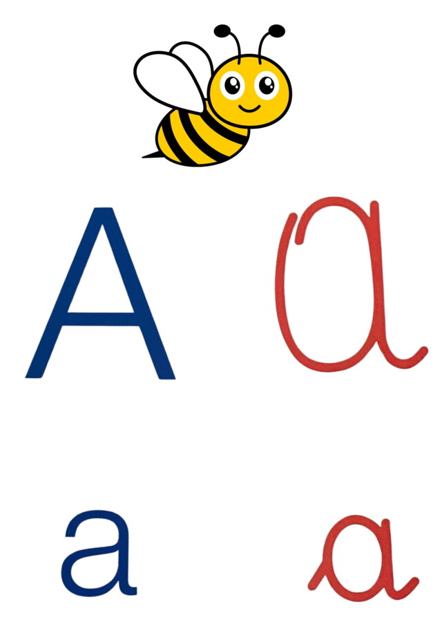 Alfabeto da parete 26 lettere