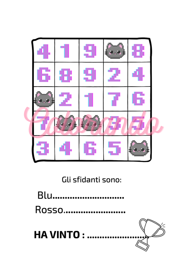TROVA IL 10, DIVERTIRSI CON I NUMERI