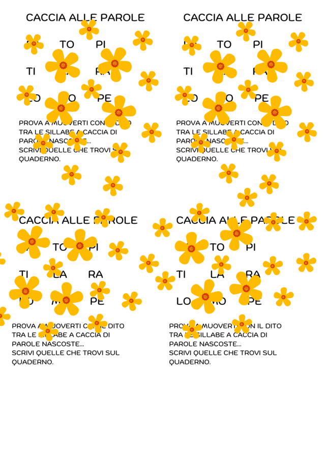 Caccia alle parole