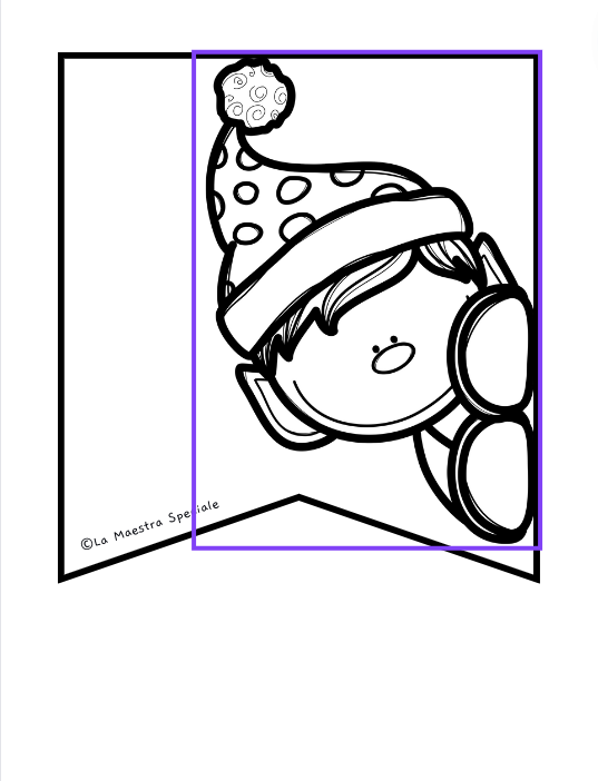 BANNER DI NATALE (DECORAZIONI DI NATALE AULA)