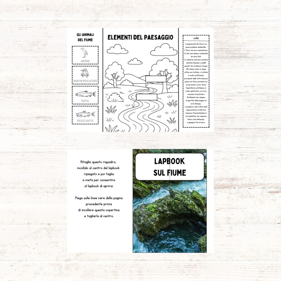 Lapbook sul fiume