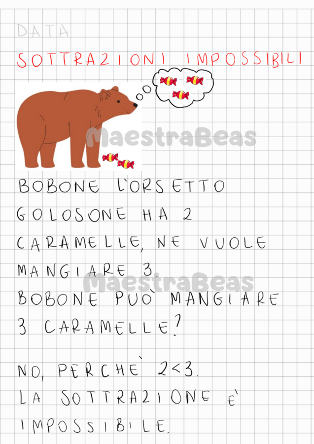 Quaderno di matematica classe prima (2)