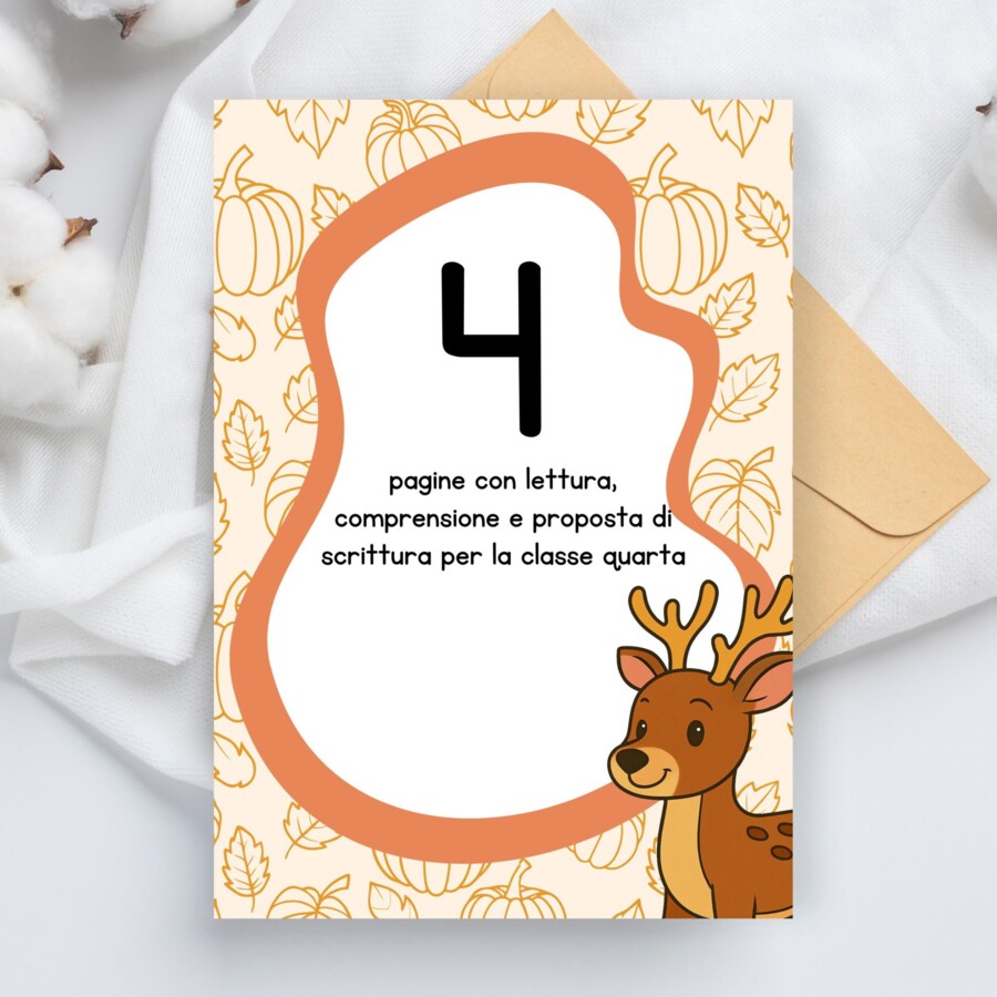 Lettura e comprensione classe quarta scuola primaria