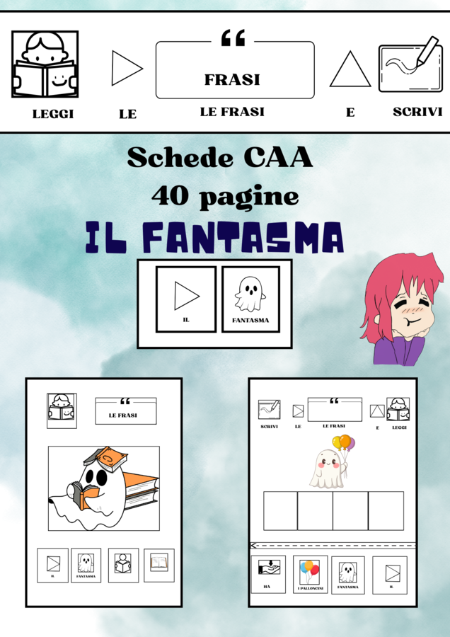 CAA lettura e scrittura: il fantasma (speciale Halloween)