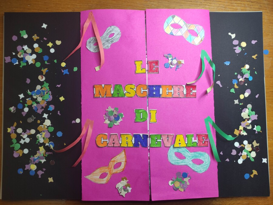 LAPBOOK LE MASCHERE DI CARNEVALE