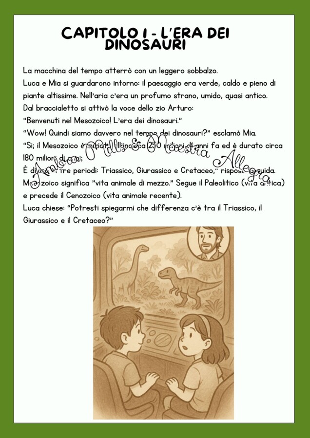 Il Giurassico e i Dinosauri