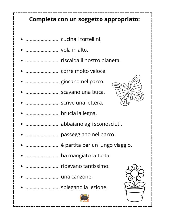 QUADERNO DI ITALIANO classe 3^ - 3° parte con kit di schede in b/n