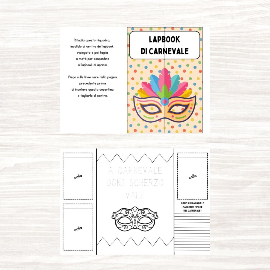 Lapbook di Carnevale