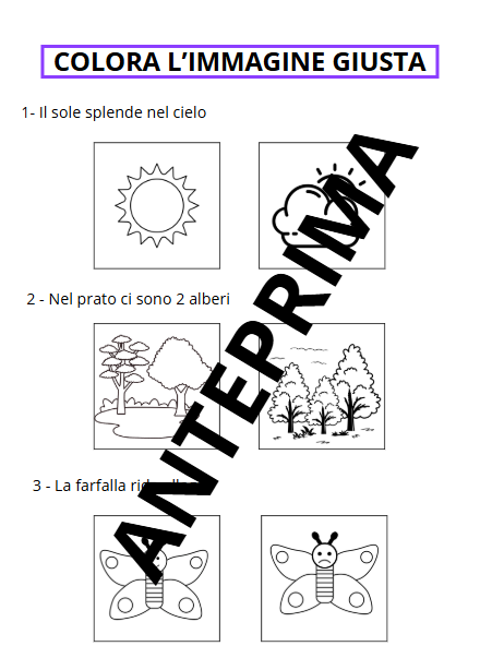 Compiti vacanze di Pasqua classe 1/ Italiano